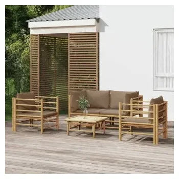 vidaxl_3155121_set_de_muebles_para_jardín_de_5_piezas_fabricado_en_bambú_con_cojines_de_color_gris_topo_vida_xl_1