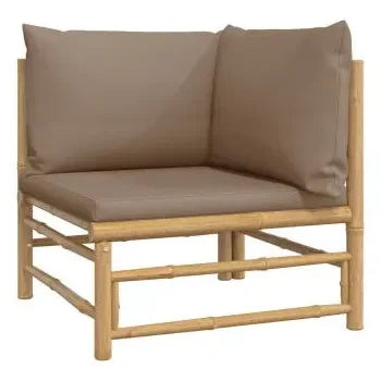 vidaxl_3155125_juego_de_sofás_y_mesa_para_jardín_de_7_piezas_fabricado_en_bambú_con_cojines_de_color_gris_topo_vida_xl_3