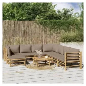 vidaxl_3155132_set_de_sofás_centrales_y_esquineros_para_jardín_de_9_piezas_fabricado_en_bambú_con_cojines_de_color_gris_topo_vida_xl_1
