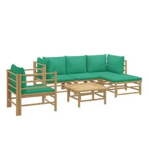 vidaxl_3155147_set_de_sofás_con_reposapiés_y_silla_para_jardín_de_6_piezas_de_madera_con_cojines_de_color_verde_vida_xl_2
