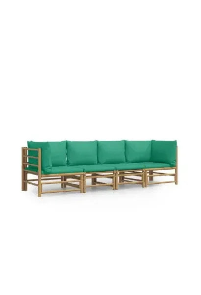 vidaxl_3155152_set_de_sofás_para_jardín_de_4_piezas_fabricado_en_bambú_con_cojines_de_color_verde_vida_xl_0