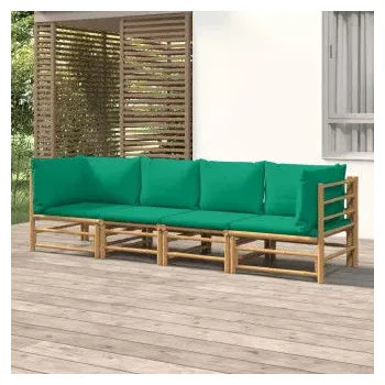 vidaxl_3155152_set_de_sofás_para_jardín_de_4_piezas_fabricado_en_bambú_con_cojines_de_color_verde_vida_xl_1