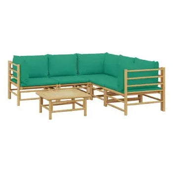vidaxl_3155156_set_de_sofás_y_mesa_para_jardín_de_6_piezas_hecho_en_bambú_con_cojines_de_color_verde_vida_xl_2