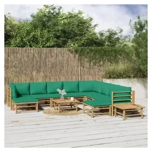 vidaxl_3155163_set_de_sofás_y_reposapiés_para_jardín_de_12_piezas_fabricado_en_bambú_con_cojines_de_color_verde_vida_xl_1