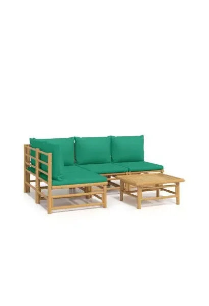vidaxl_3155170_set_de_sofás_centrales_y_esquineros_para_jardín_de_6_piezas_fabricado_en_bambú_con_cojines_de_color_verde_vida_xl_0