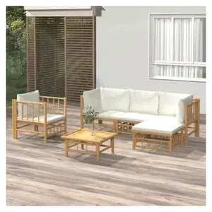 vidaxl_3155179_set_de_sofás_con_reposapiés_y_silla_para_jardín_de_5_piezas_fabricado_en_bambú_con_cojines_de_color_blanco_vida_xl_1