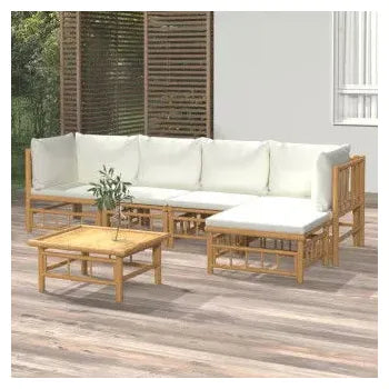 vidaxl_3155180_set_de_sofás_y_reposapiés_para_jardín_de_6_piezas_fabricado_en_bambú_con_cojines_de_color_blanco_vida_xl_1