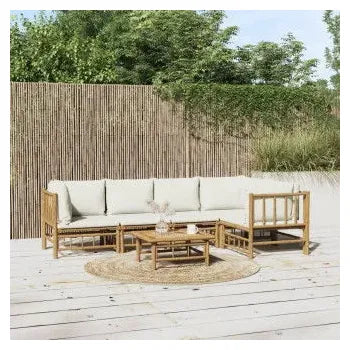 vidaxl_3155201_juego_de_sofás_y_mesa_para_jardín_de_6_piezas_fabricado_en_bambú_con_cojines_de_color_blanco_vida_xl_1
