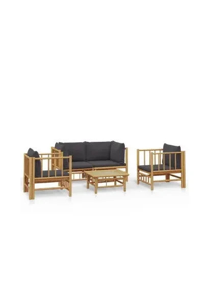 vidaxl_3155217_set_de_sofás_y_sillas_para_jardín_de_5_piezas_fabricado_en_bambú_con_cojines_grises_vida_xl_0