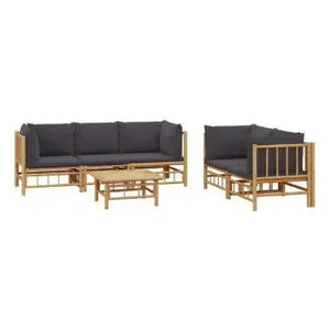 vidaxl_3155218_set_de_sofás_y_mesa_para_jardín_de_6_piezas_fabricado_en_bambú_con_cojines_grises_vida_xl_2