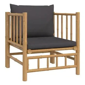 vidaxl_3155222_set_de_sofás_y_silla_con_reposapiés_para_jardín_de_8_piezas_fabricado_en_bambú_con_cojines_grises_vida_xl_5