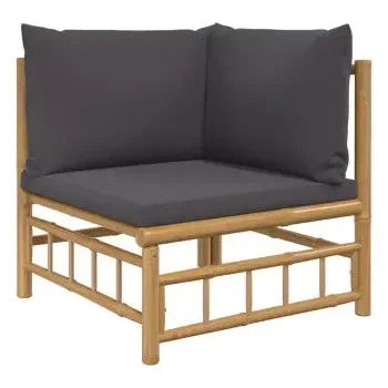 vidaxl_3155227_set_de_sofás_con_reposapiés_para_jardín_de_12_piezas_fabricado_en_bambú_con_cojines_grises_vida_xl_3