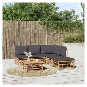 vidaxl_3155231_set_de_sofás_con_reposapiés_para_jardín_de_6_piezas_fabricado_en_bambú_con_cojines_grises_vida_xl_1