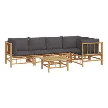 vidaxl_3155233_set_de_sofás_con_mesa_para_jardín_de_6_piezas_fabricado_en_bambú_con_cojines_grises_vida_xl_2