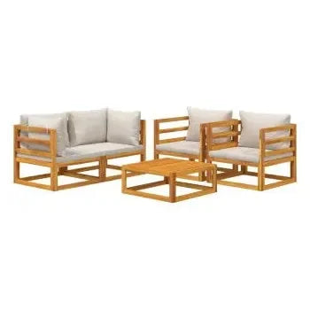 vidaxl_3155285_set_de_sofás_y_sillas_con_mesa_de_jardín_de_5_piezas_fabricado_en_madera_maciza_con_cojines_gris_claro_vida_xl_2