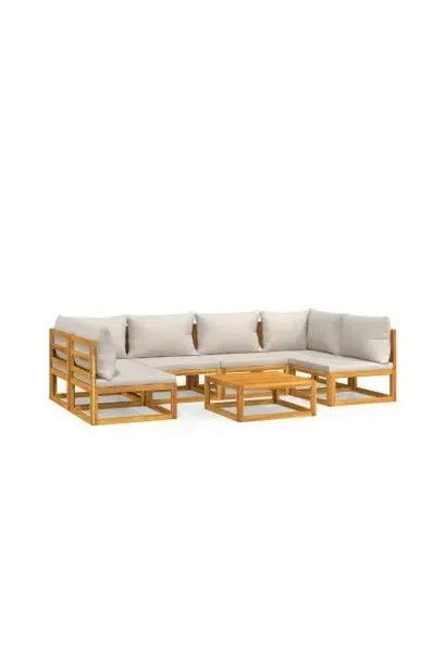vidaxl_3155298_set_de_sofás_y_mesa_para_jardín_de_7_piezas_fabricado_en_madera_de_acacia_con_cojines_gris_claro_vida_xl_0