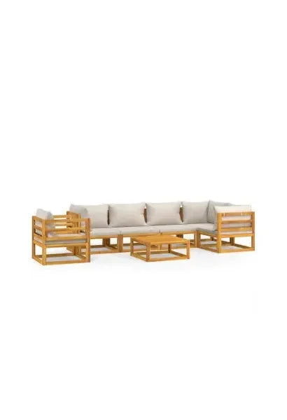 vidaxl_3155305_set_de_sofás_y_silla_de_jardín_de_7_piezas_fabricado_en_madera_de_acacia_con_cojines_gris_claro_vida_xl_0