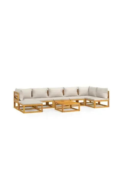 vidaxl_3155306_set_de_sofás_y_reposapiés_para_jardín_de_8_piezas_fabricado_en_madera_de_acacia_con_cojines_gris_claro_vida_xl_0