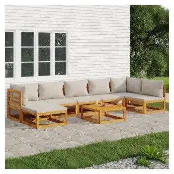vidaxl_3155306_set_de_sofás_y_reposapiés_para_jardín_de_8_piezas_fabricado_en_madera_de_acacia_con_cojines_gris_claro_vida_xl_1