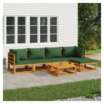 vidaxl_3155312_set_de_sofás_y_reposapiés_con_mesa_para_jardín_de_6_piezas_fabricado_en_madera_de_acacia_con_cojines_verdes_vida_xl_1