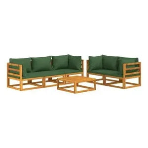 vidaxl_3155317_set_de_sofás_con_mesa_para_jardín_de_6_piezas_fabricado_en_madera_de_acacia_con_cojines_color_verde_vida_xl_2