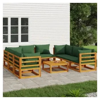 vidaxl_3155318_set_de_sofás_con_mesa_para_jardín_de_9_piezas_fabricado_en_madera_de_acacia_con_cojines_color_verde_vida_xl_1