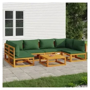 vidaxl_3155329_set_de_sofás_y_mesa_para_jardín_de_7_piezas_fabricado_en_madera_de_acacia_con_cojines_color_verde_vida_xl_1