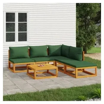 vidaxl_3155330_set_de_sofás_y_reposapiés_para_jardín_de_6_piezas_fabricado_en_madera_de_acacia_con_cojines_verdes_vida_xl_1