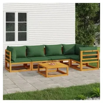 vidaxl_3155332_set_de_sofás_y_mesa_para_jardín_de_6_piezas_fabricado_en_madera_de_acacia_con_cojines_verdes_vida_xl_1